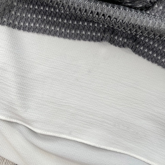 Zara WB Collection Gray Layered Textured Tank Top Size Small - Picture 13 of 13